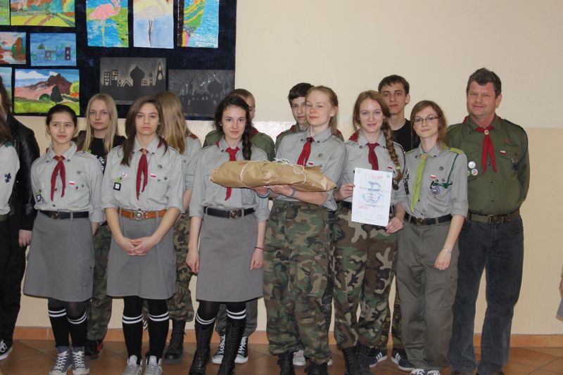 Zlot harcerski- 71 rocznica